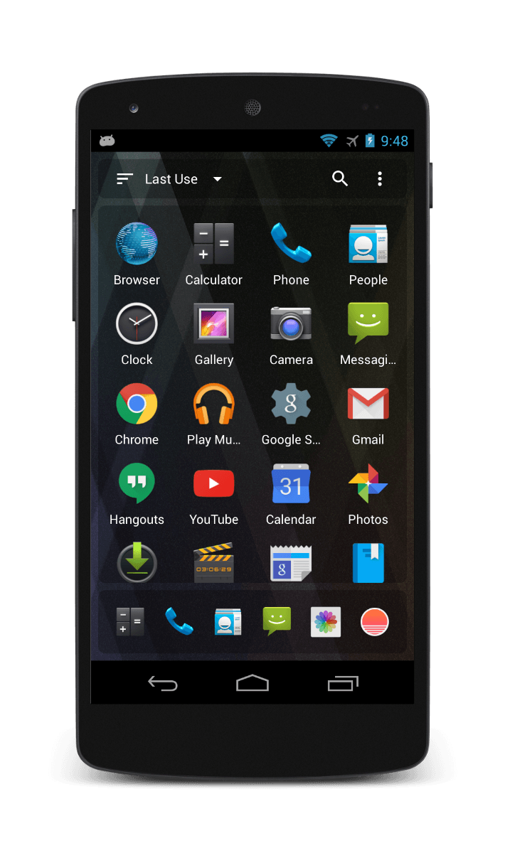 Add unlimited apps to dock